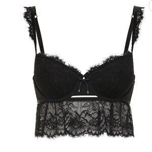 Adored by Adore Me Women’s Kayla Lightly Padded Flowy Longline Bra